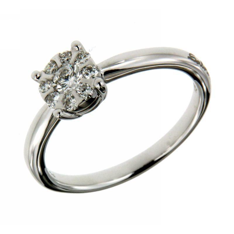 Anello da fidanzamento diamanti ct 0,34 Salvini Daphne|bonini-gioielli