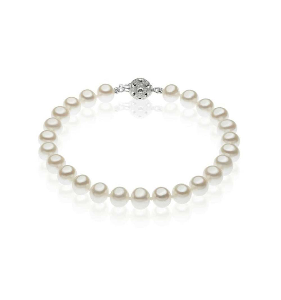 Bracciale perle coltivate COMETE GIOIELLI collezione Perle Akoya BSM 118B 6/6,50 - bonini-gioielli
