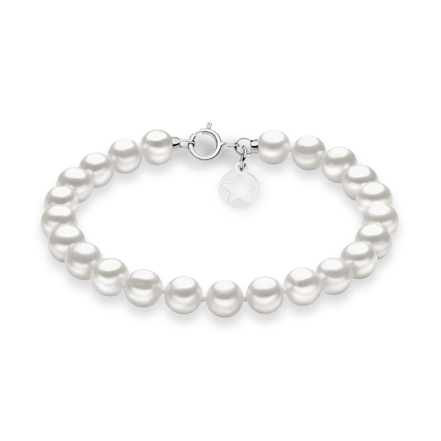 Bracciale perle coltivate COMETE GIOIELLI Fresh Water BRQ 110 AM 5/5,5 - bonini-gioielli