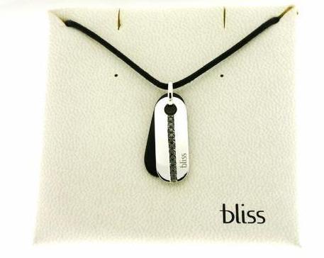 Ciondolo BLISS gioielli oro, onice, diamanti black, da uomo collezione Soul - 1361200 - bonini-gioielli