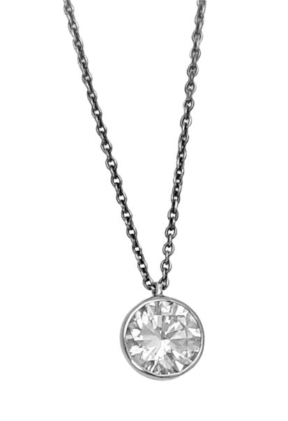 Collana BLISS argento punto luce con zircone 20057615 - bonini-gioielli