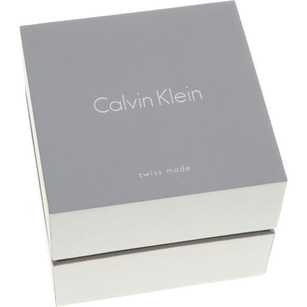 orologio Calvin Klein donna acciaio cinturino bianco WINDOW K2M23120 - bonini-gioielli