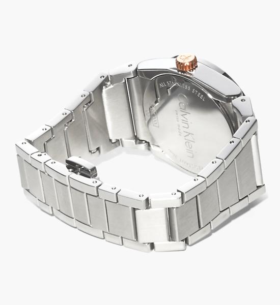 orologio Calvin Klein donna acciaio quadrante bianco STEP K6K33B46 - bonini-gioielli