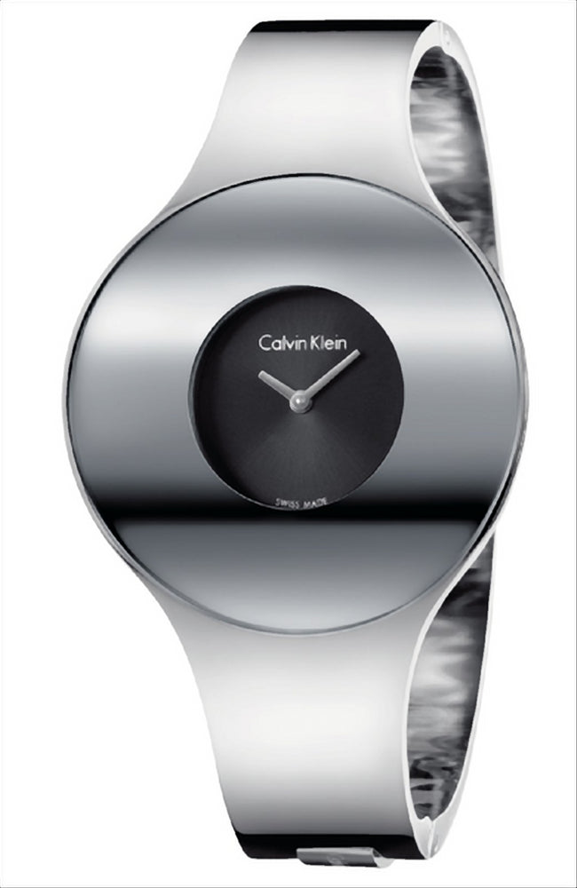 orologio Calvin Klein donna bracciale rigido acciaio SEAMLESS K8C2M111 - bonini-gioielli