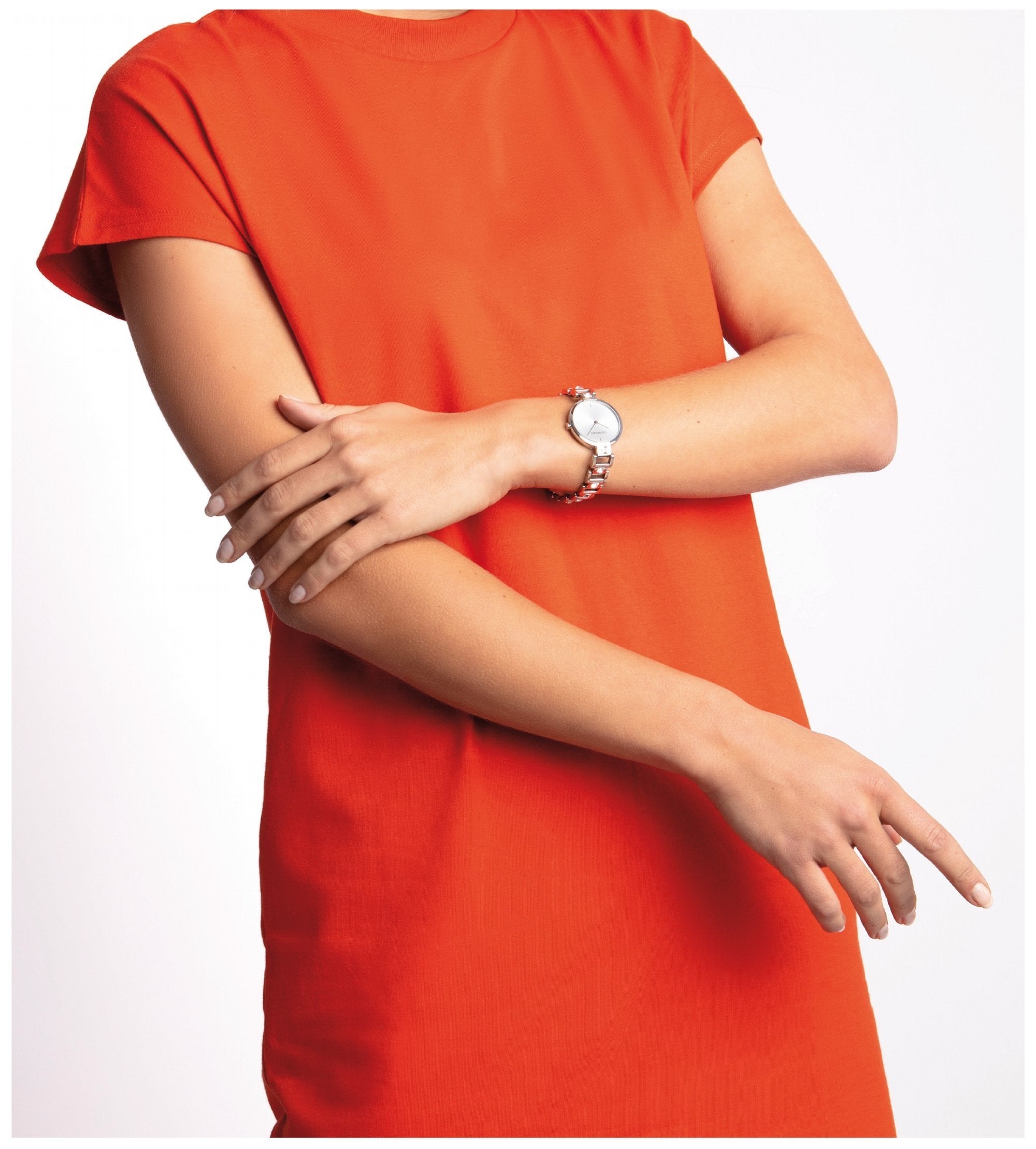 orologio Calvin Klein donna con pietre bianche MESMERIZE K9G23TK6 - bonini-gioielli