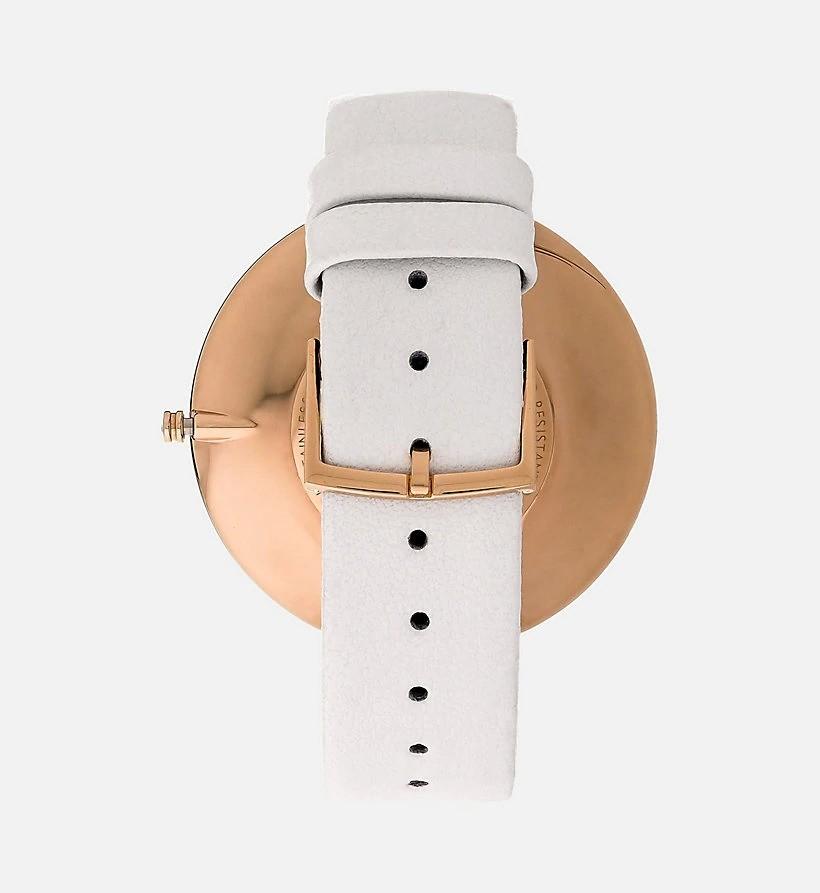 orologio Calvin Klein donna laminato cinturino bianco FULL MOON K8Y236L6 - bonini-gioielli