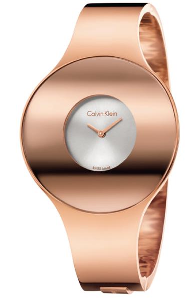 orologio Calvin Klein donna laminato oro rosé SEAMLESS K8C2M616 - bonini-gioielli