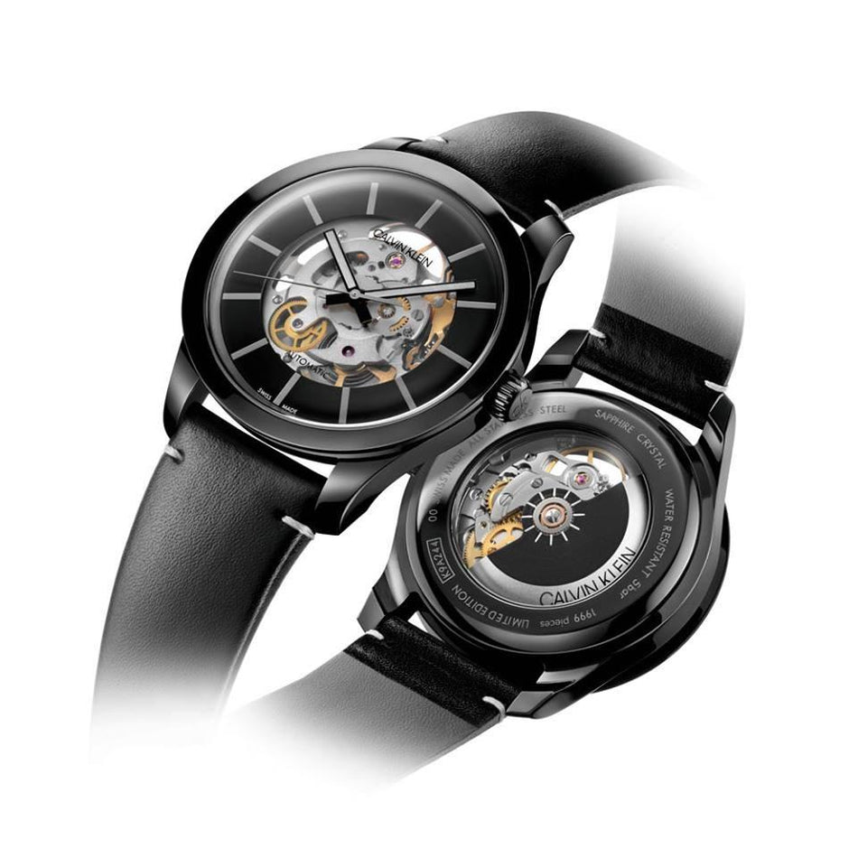 orologio Calvin Klein uomo automatico SWING Limited Edition K9A244CY - bonini-gioielli