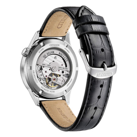 orologio citizen automatico semi-scheletrato NH9131-14E|bonini-gioielli