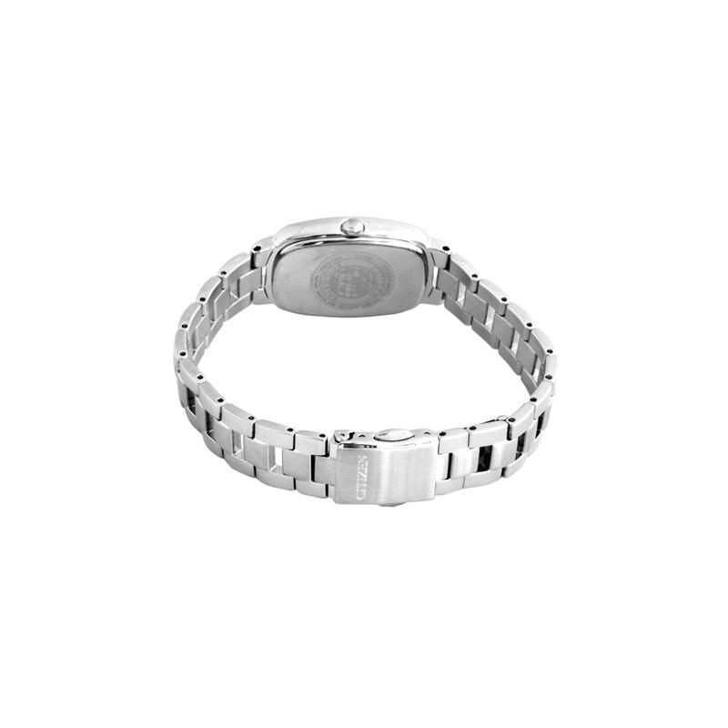 orologio Citizen donna Eco-Drive rettangolare in acciaio EM0007-51E - bonini-gioielli