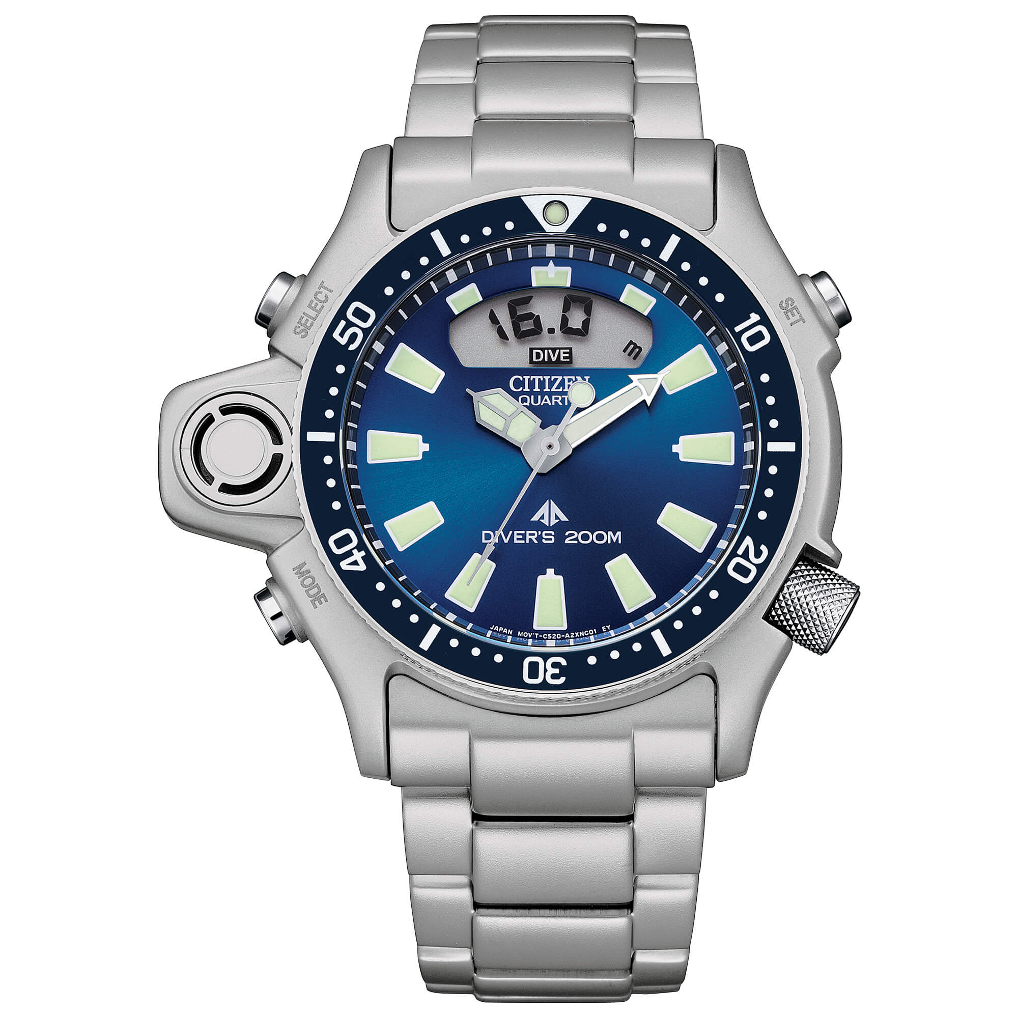 Orologio CITIZEN JP2000-67L Aqualand 1 Diver's Professional|bonini-gioielli