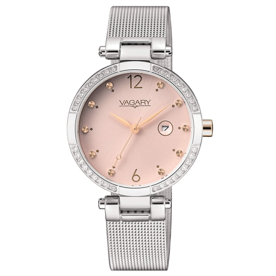 orologio vagary donna Quartz Flair acciaio solo tempo IU2-839-91|bonini-gioielli