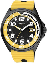 Carica l&#39;immagine nel visualizzatore di Gallery, orologio VAGARY uomo Solo tempo Quartz cassa nera IB6-345-52 - bonini-gioielli
