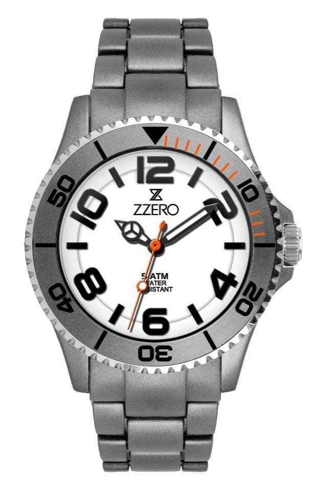 orologio ZZERO in resina di colore grigio ZZ3451F - bonini-gioielli