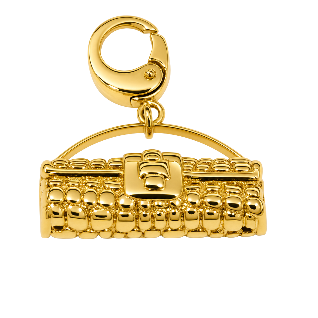 Ciondolo borsetta oro giallo 750/1000 UNOAERRE|bonini-gioielli