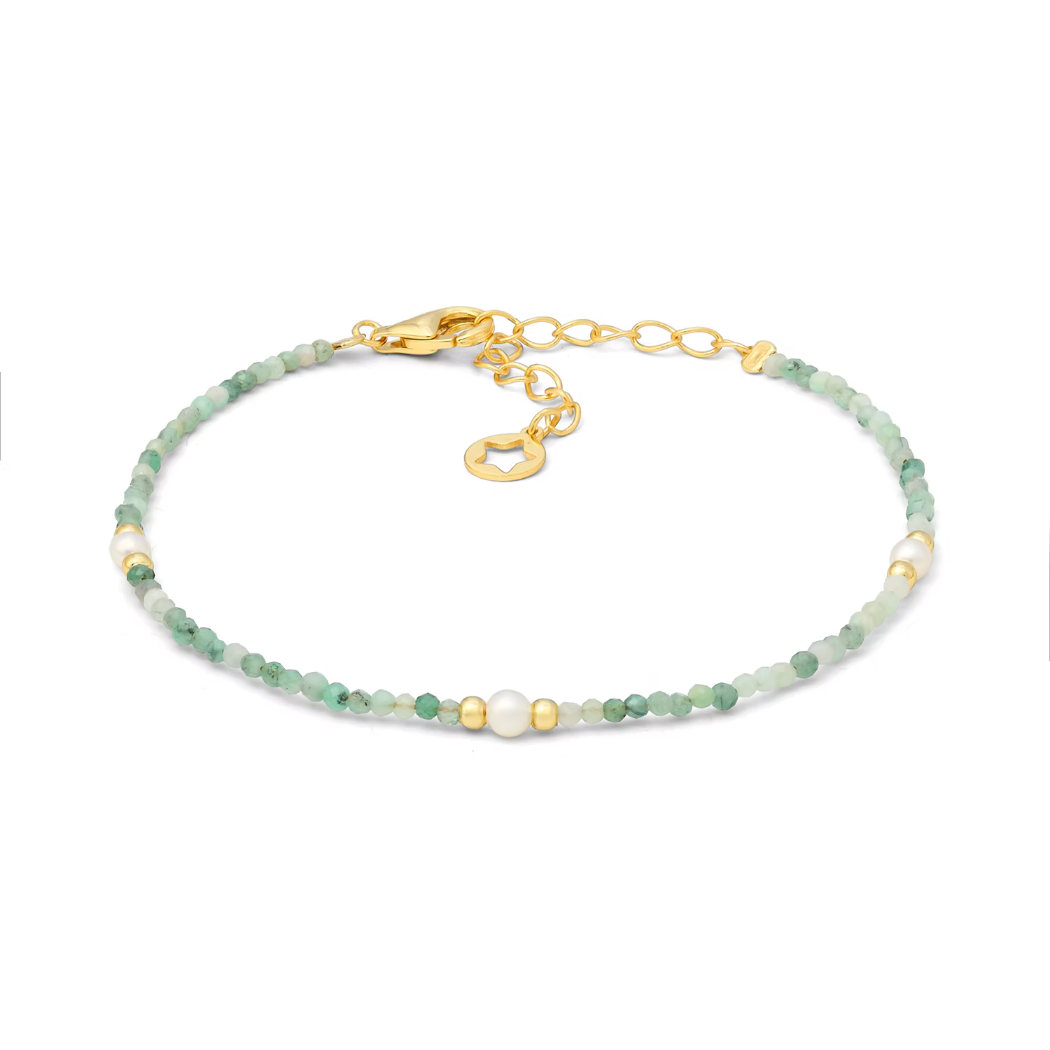 bracciale argento dorato BRA 284 parure con il girocollo GLA 290|bonini-gioielli