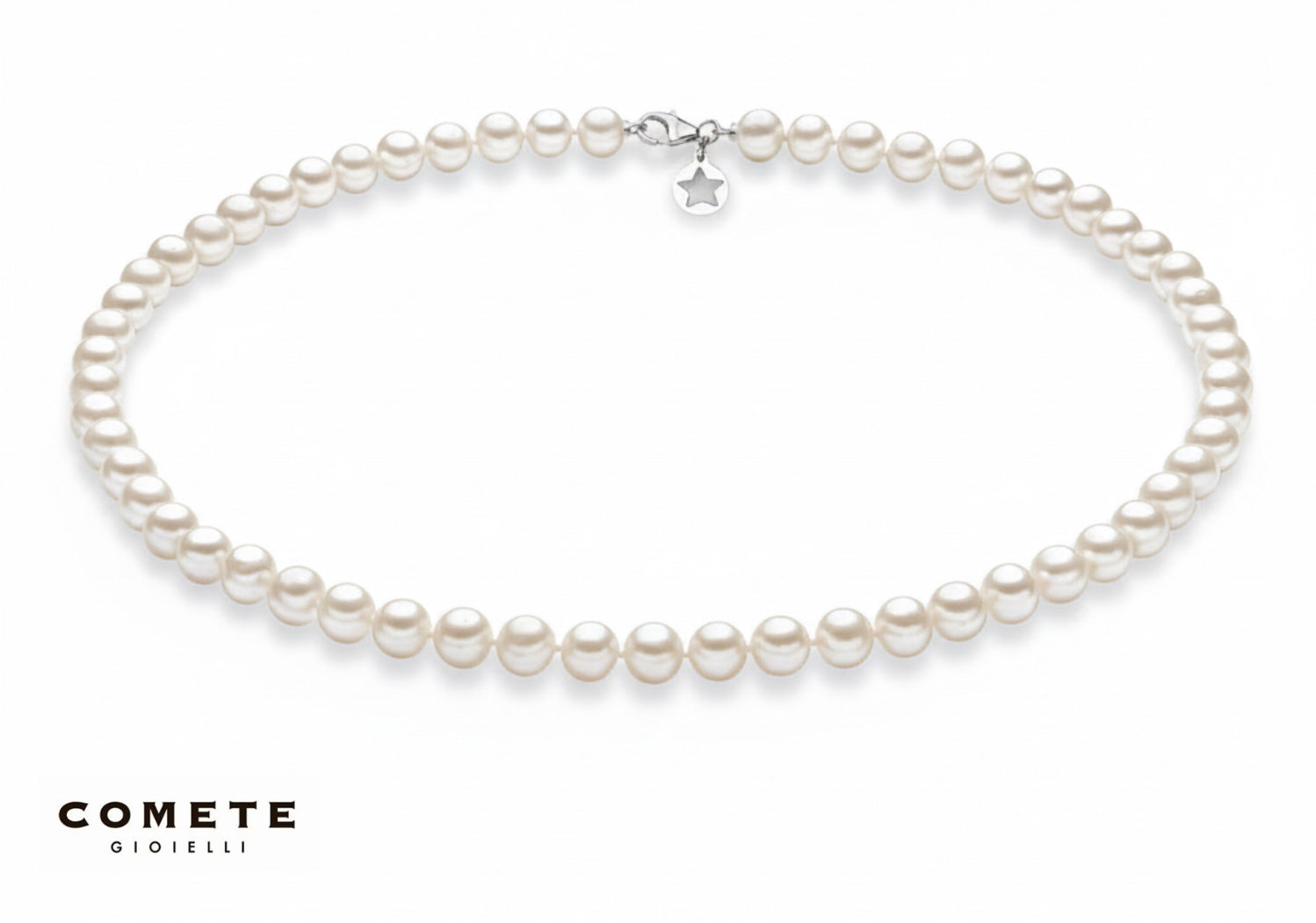 Collana girocollo di Perle coltivate COMETE FWQ 103S45|bonini-gioielli
