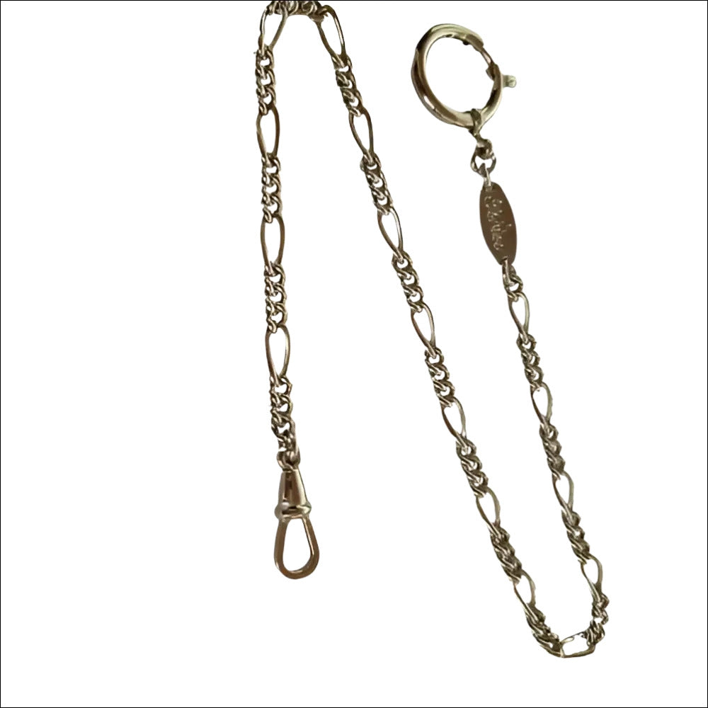 Catena PERSEO per orologio da tasca acciaio