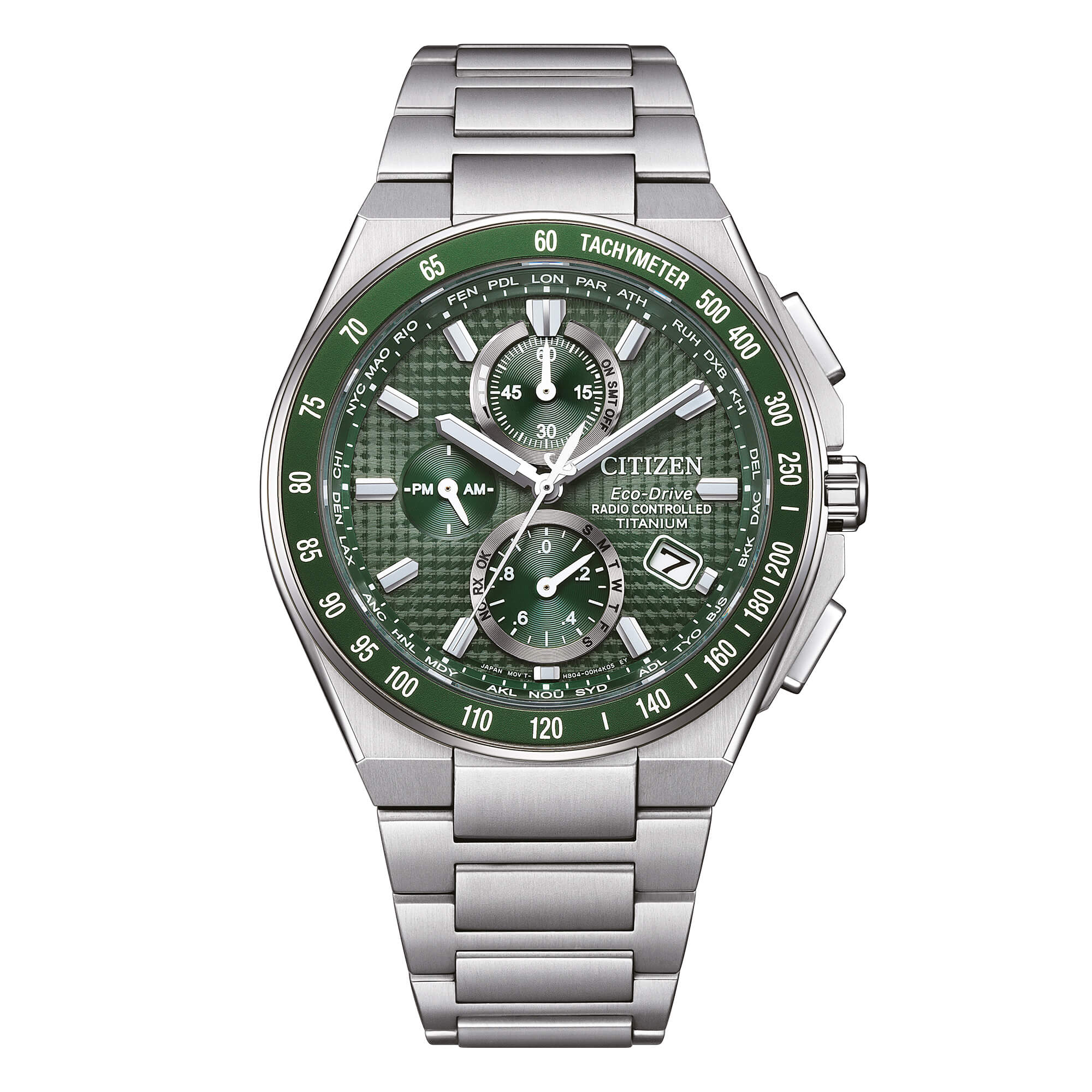 Orologio CITIZEN Radiocontrollato SuperTitanio Crono AT8398-53X|BONINI-GIOIELLI