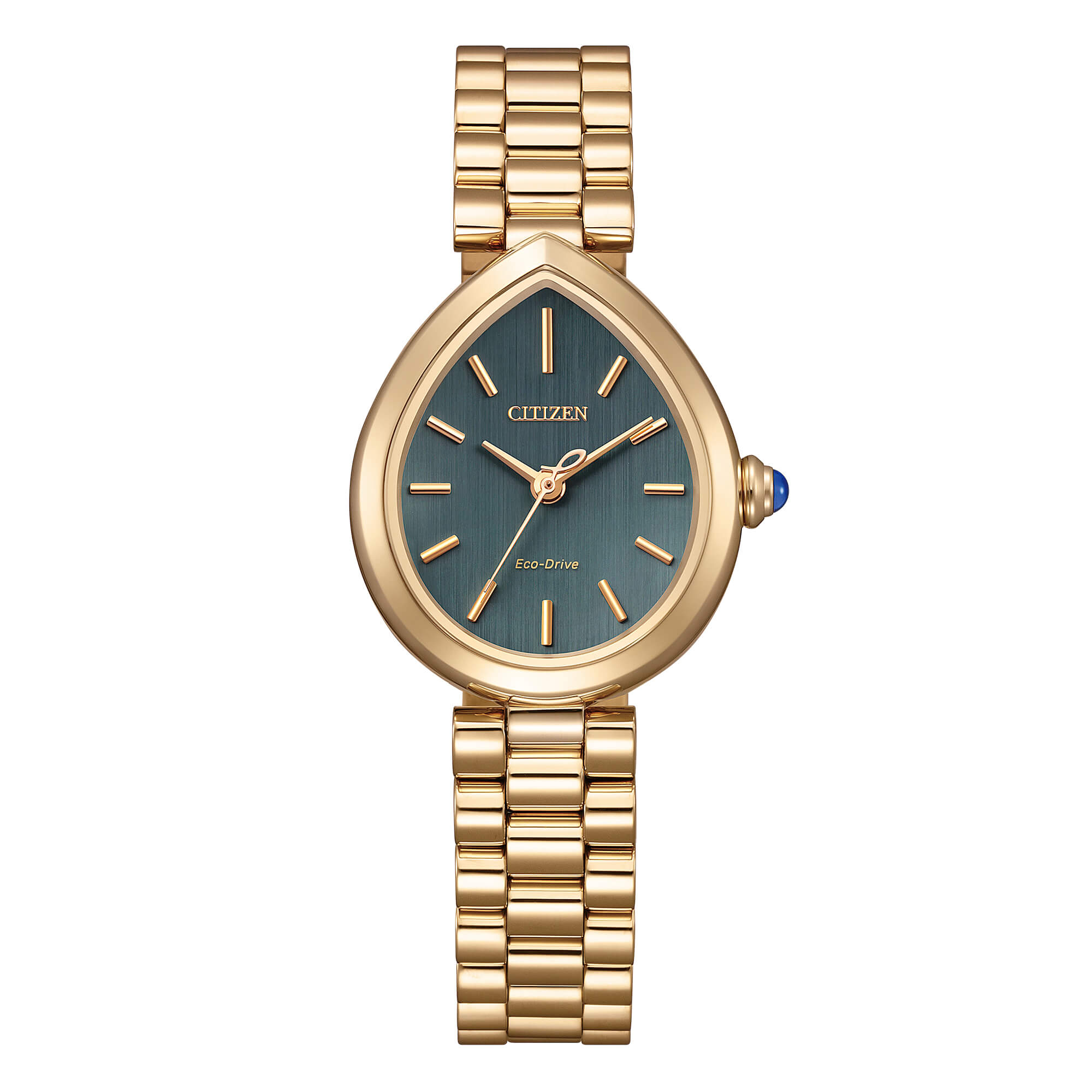 Orologio CITIZEN donna Rainell a goccia placcato oro rosa EM1203-57X