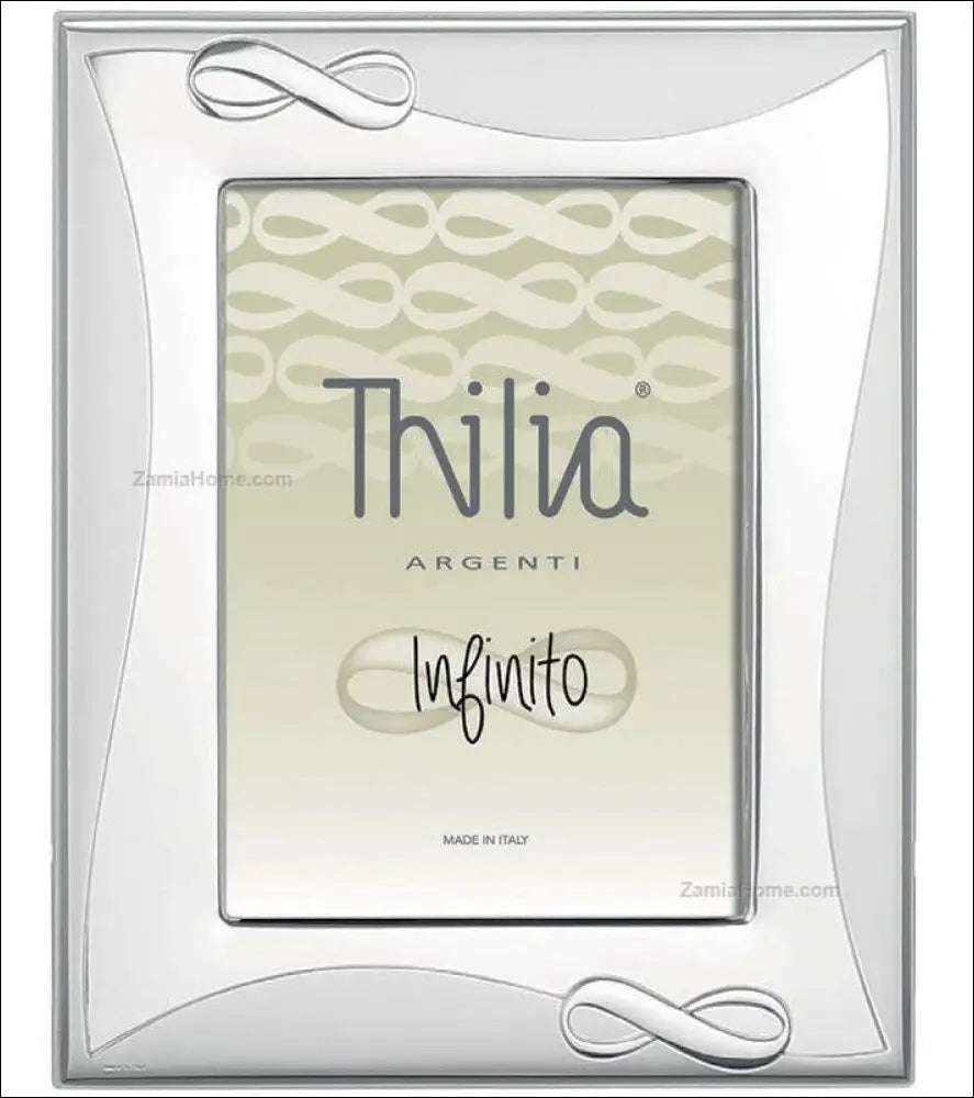 Cornice argento bilaminato Infinito Thilia cornice