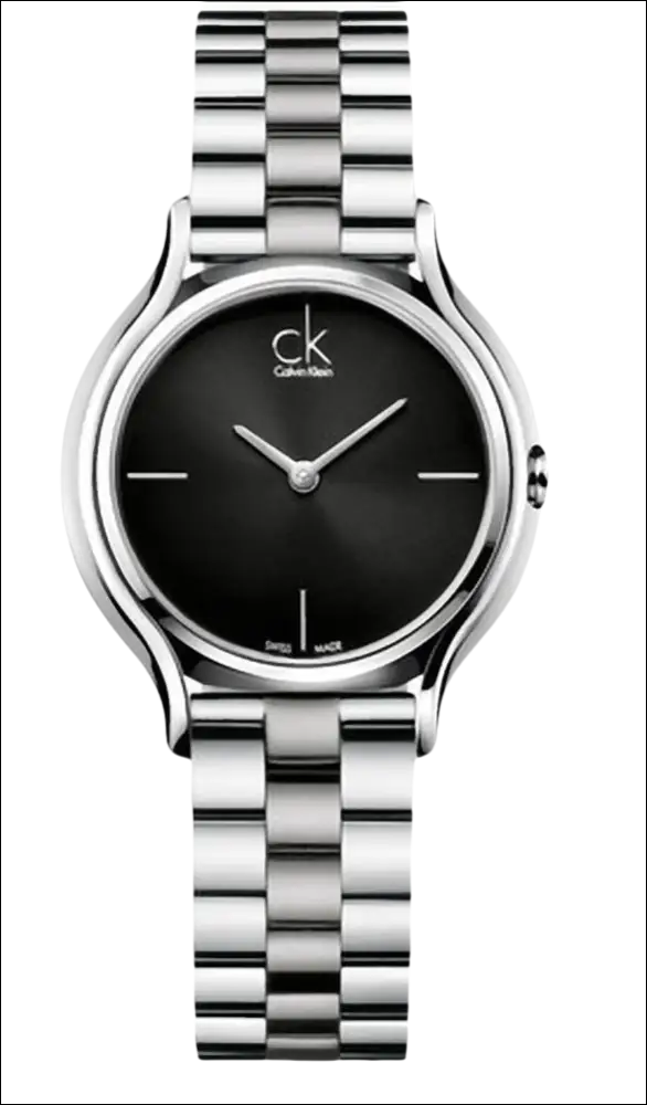 Orologio Calvin Klein Skirt Donna K2U23141 orologio donna con cinturino in acciaio e quadrante nero