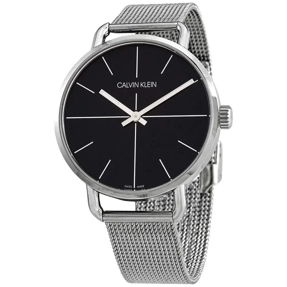 orologio calvin klein uomo EVEN braccialato acciaio K7B21121|bonini-gioielli