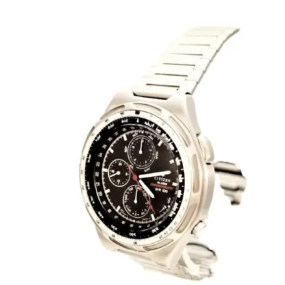 orologio CITIZEN uomo MultiChrono Alarm Quartz acciaio AI0030-05E - bonini-gioielli
